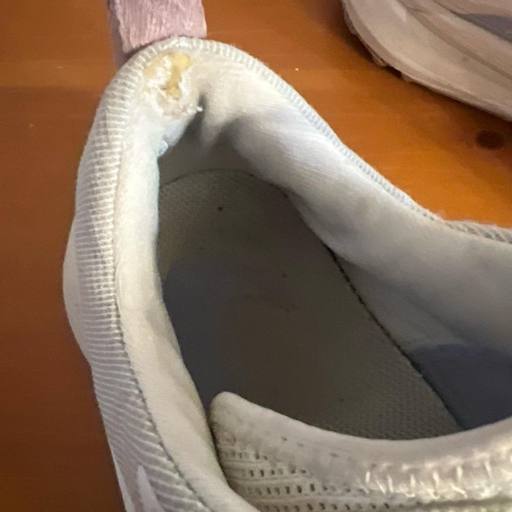 Nike White and Pink Running Shoes - Picture 5 of 7
